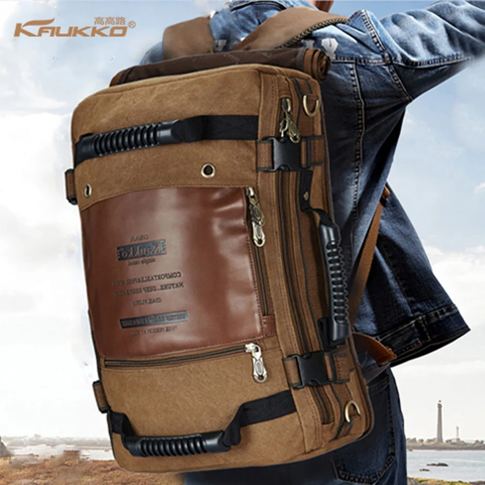 Sac à dos vintage Canvas pour homme – Image 5